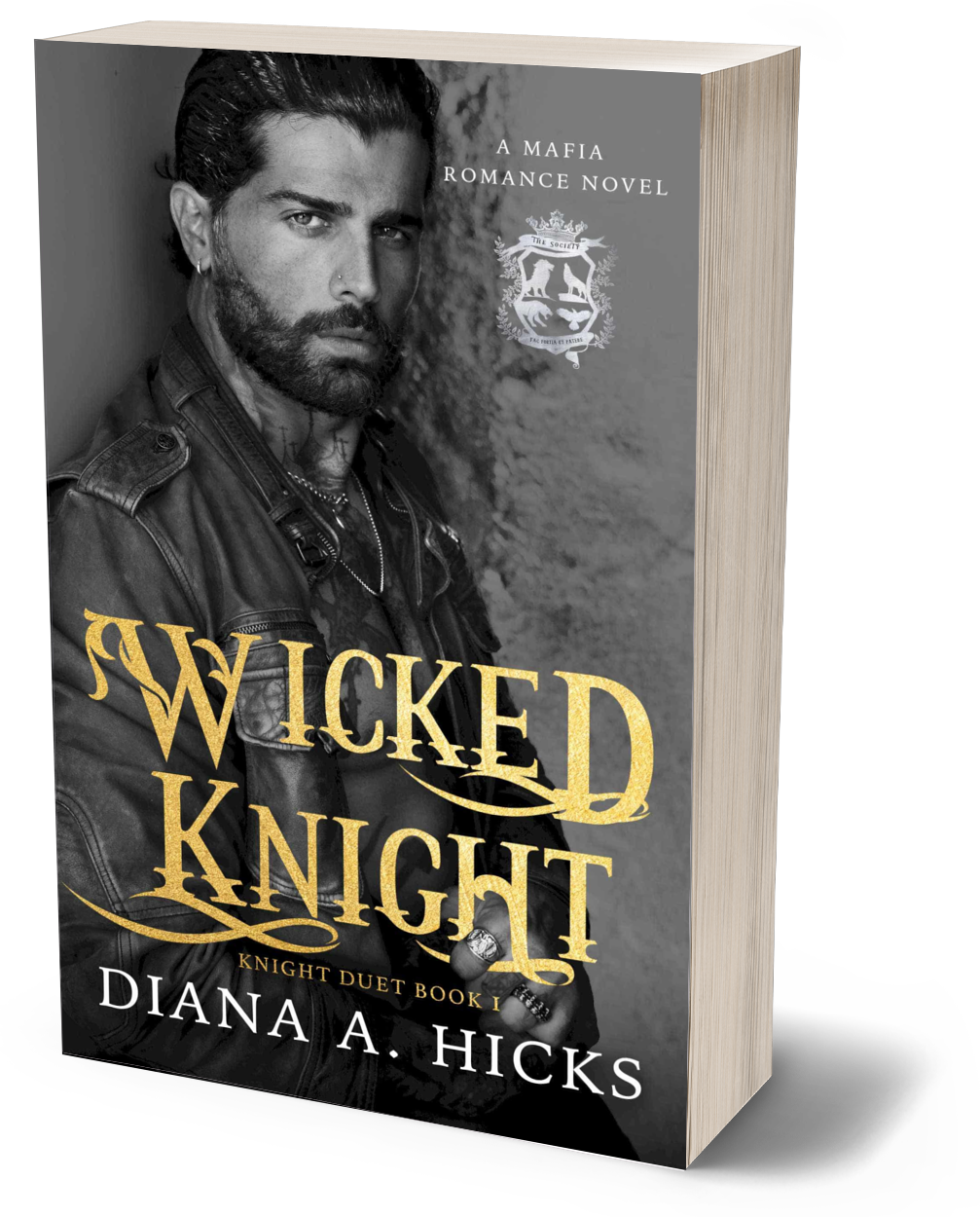 Wicked Knight: A Steamy New Adult Student Teacher Bully Romance (The Society Book 7)